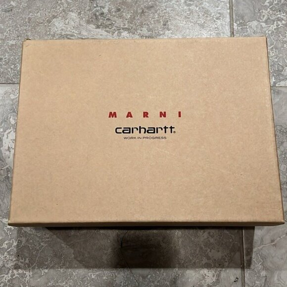 Marni x Carhartt Slip-On Sneakers Men’s Size 42 New in Box w/DustBag Retail $750 main image 11